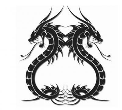 Modles - animaux tribal - Dragon
