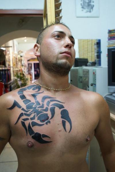 Tribal Scorpion Tattoos on Nos R  Alisations   Tattoo Tribal   Tribal Scorpion
