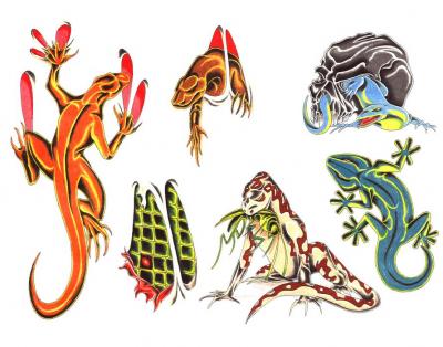 Modles - serpents lzards - Photo18