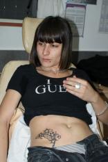 Coup de coeur 4 - Mod�le tattoo . Gerbe d'�toiles TATTOO EVOLUTION (perpignan)