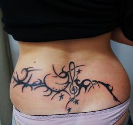 Tatouage Tribal R�alis� par Serge Tattoo Evolution Perpignan