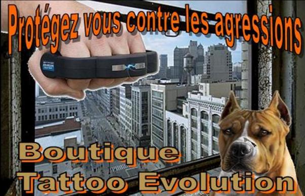Armes de D�fenses Boutique Tattoo Evolution Perpignan