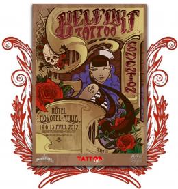 CONVENTION BELFORT 2012.  Tattoo Evolution Perpignan