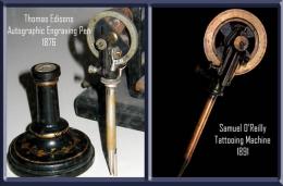 Tattoo- museum- history-premire machine  tatouer de Samuel O'riley en 1891- TATTOO EVOLUTION- Perpignan Pyrnees Orientales