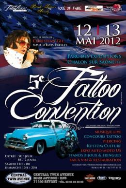 CONVENTION CHALON SUR SA�NE 2012.  Tattoo Evolution Perpignan