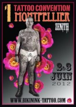 CONVENTION MONTPELLIER 2012 . Tattoo Evolution Perpignan