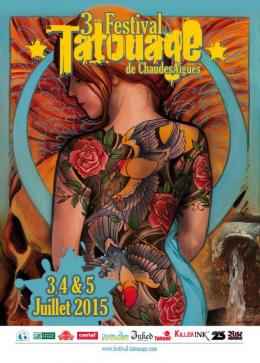 CONVENTION CHAUDES AIGUES 2015 . Tattoo Evolution Perpignan