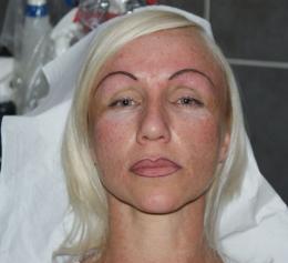 Sourcils R�alis�s par Serge Tattoo Evolution Perpignan