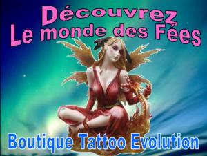 Le monde des F�es . Boutique Tattoo Evolution Perpignan - Depuis le 7 d�cembre 2009